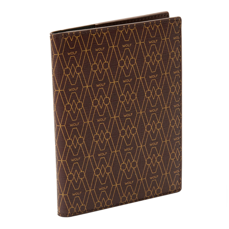 Wolf Brown Signature Passport Cover