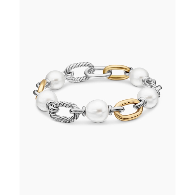 David Yurman 11mm Madison Pearl Chain Bracelet