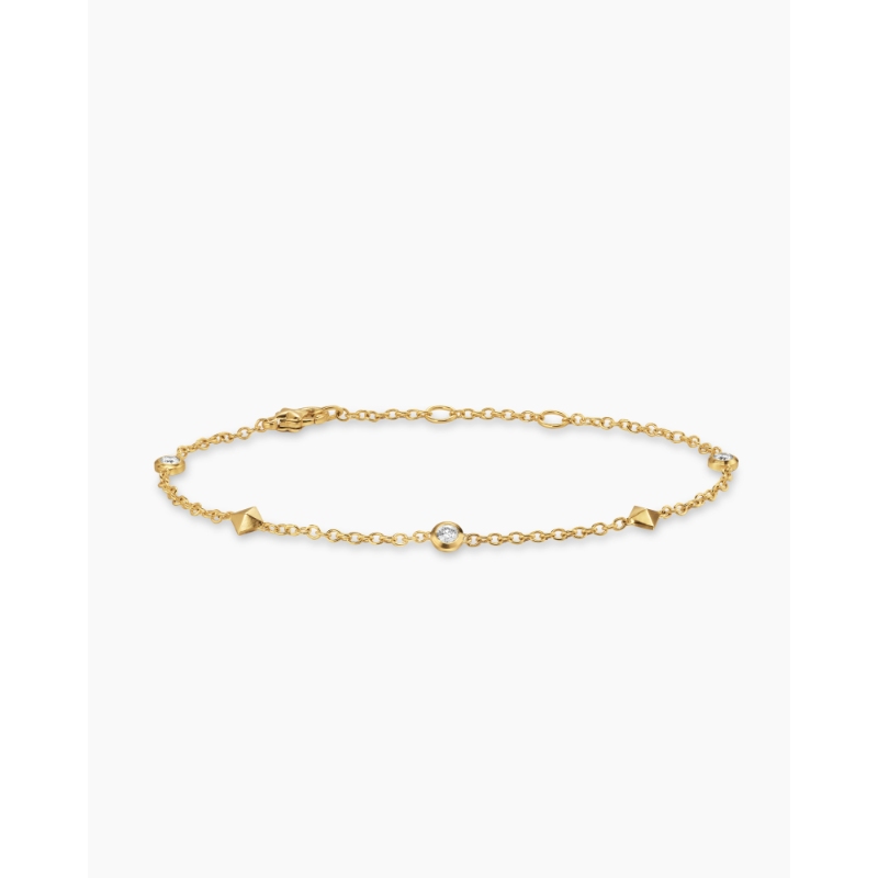 Davbid Yurman Petite Modern Renaissance Station Bracelet