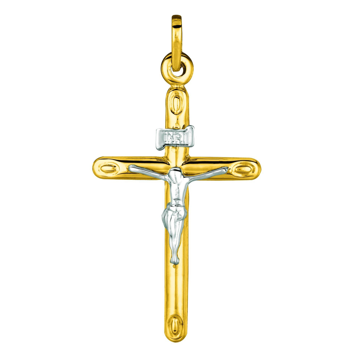 14 karat deals gold crucifix pendant