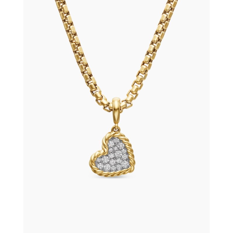 David Yurman 11mm Elements Heart Pendant