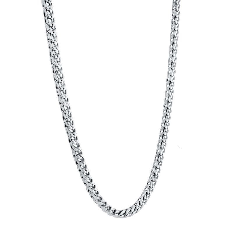 Italgem Round Franco Chain Necklace