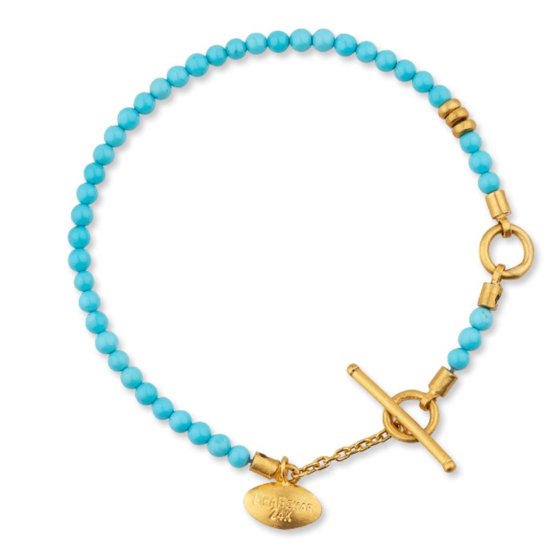 Lika Behar Sarah Armenian turquoise bracelet