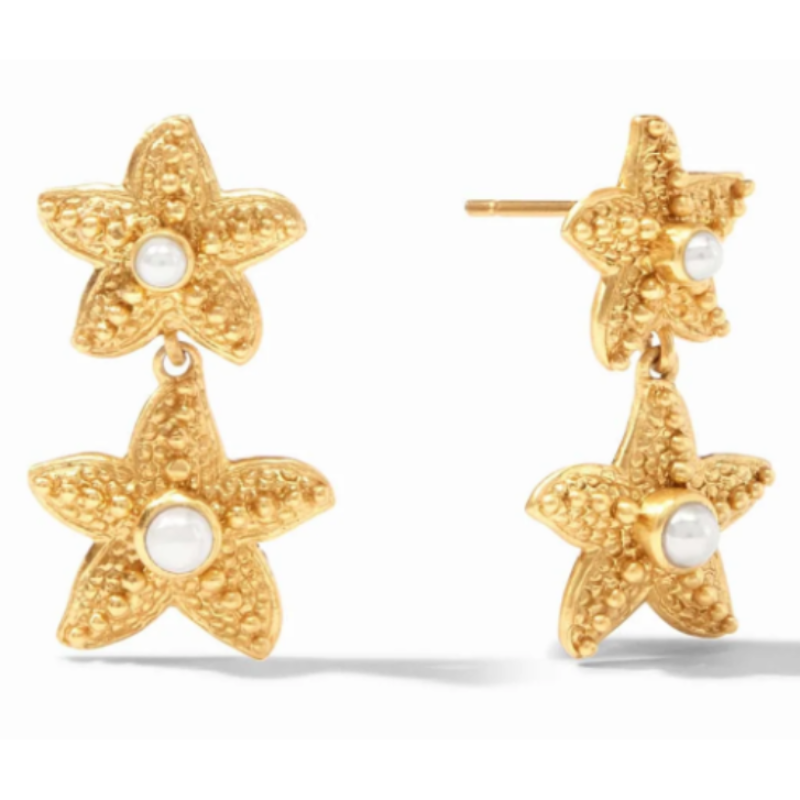 Julie Vos Sanibel Starfish Midi Earrings